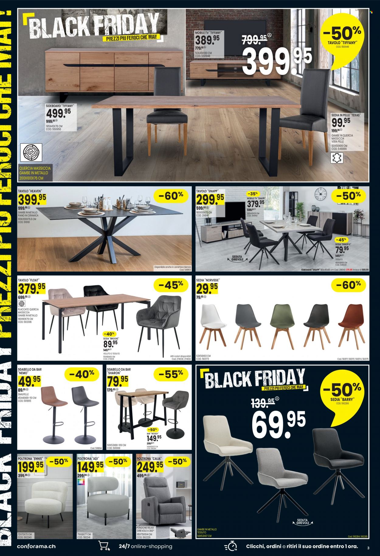 Volantino Conforama - 19.11.2023 - 27.11.2023. Pagina 3