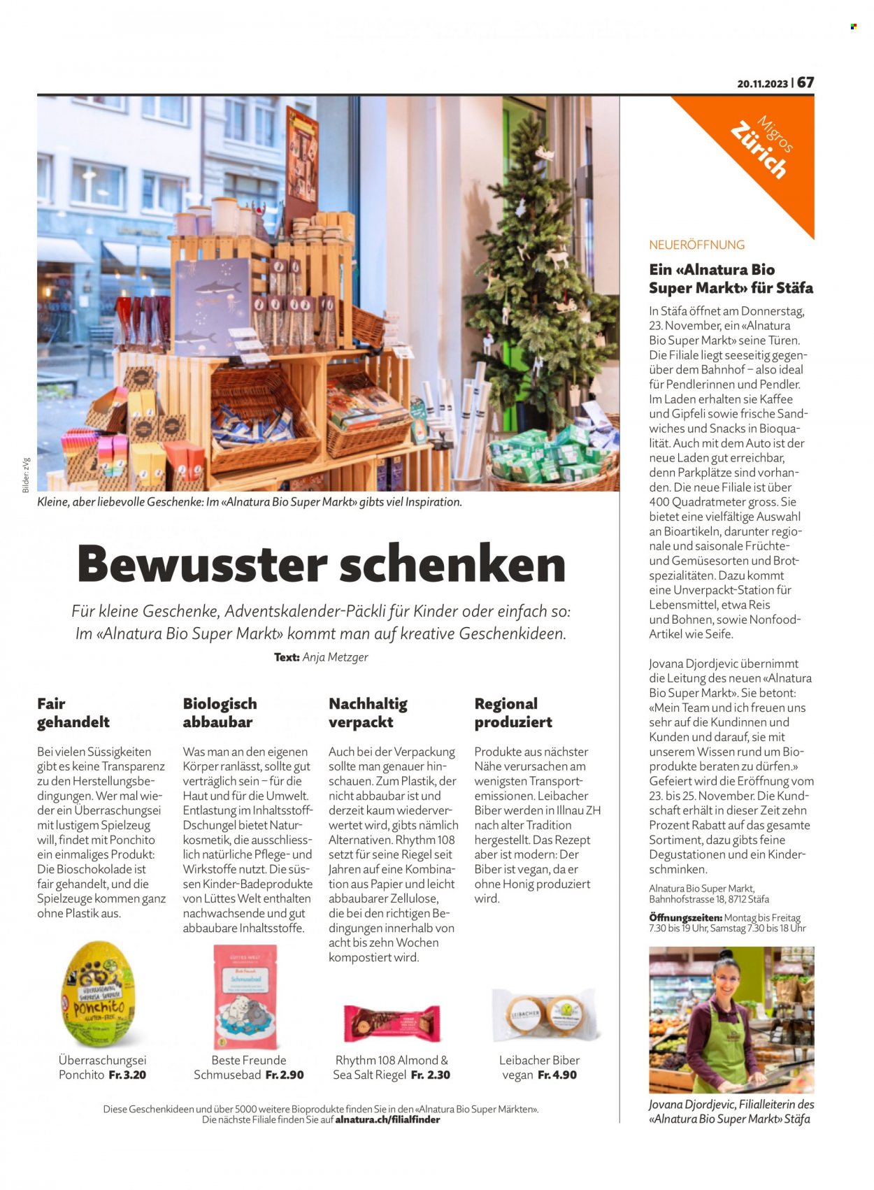 Volantino Migros - 20.11.2023 - 26.11.2023. Pagina 67