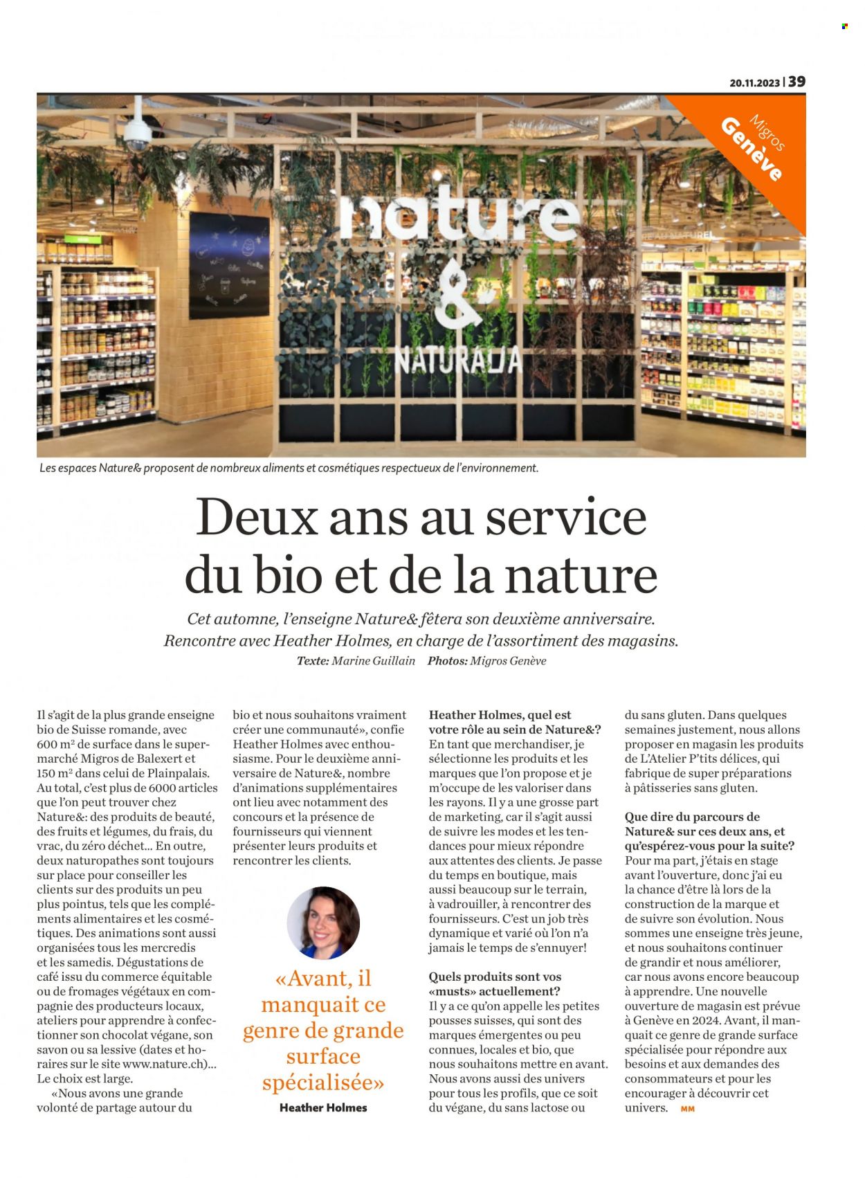 Volantino Migros - 20.11.2023 - 26.11.2023. Pagina 39