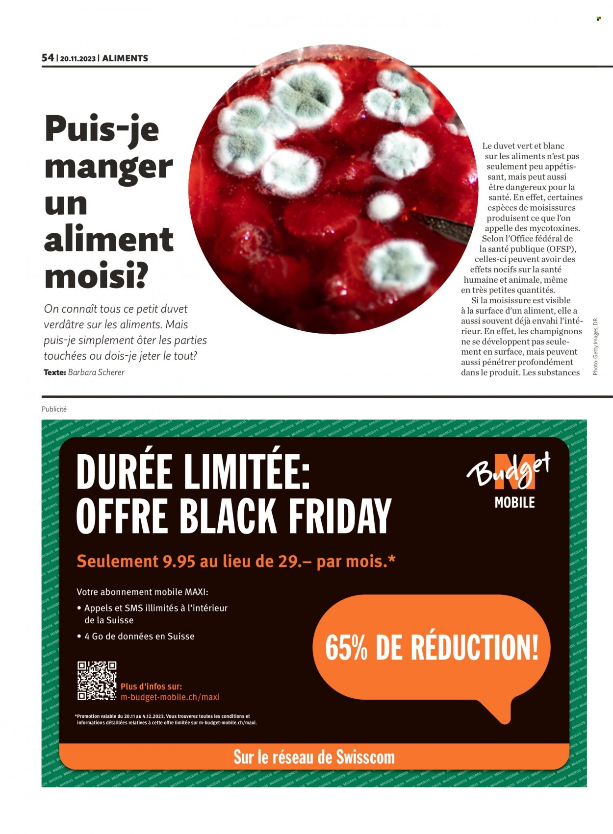 Volantino Migros - 20.11.2023 - 26.11.2023. Pagina 54