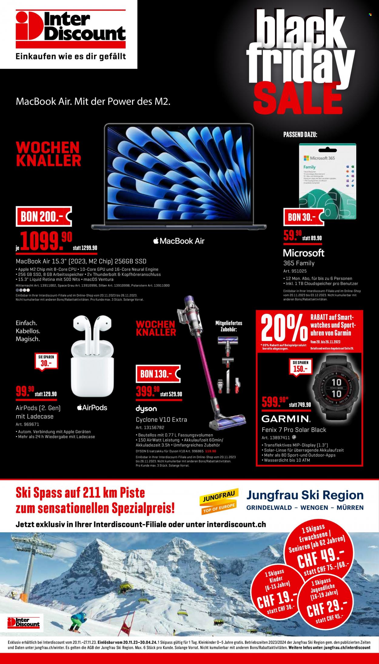 Volantino Interdiscount - 20.11.2023 - 26.11.2023. Pagina 1