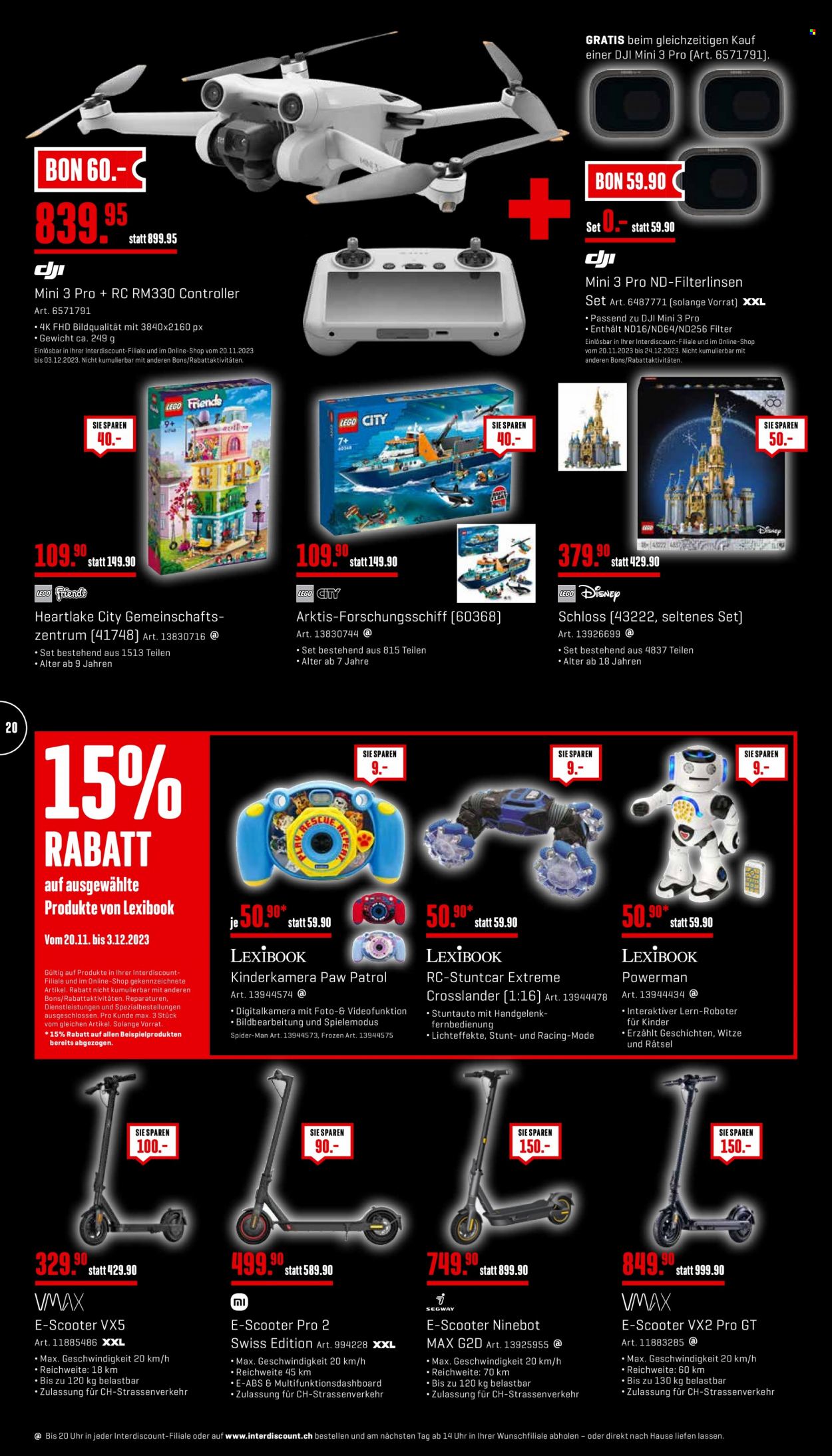 Volantino Interdiscount - 20.11.2023 - 26.11.2023. Pagina 20