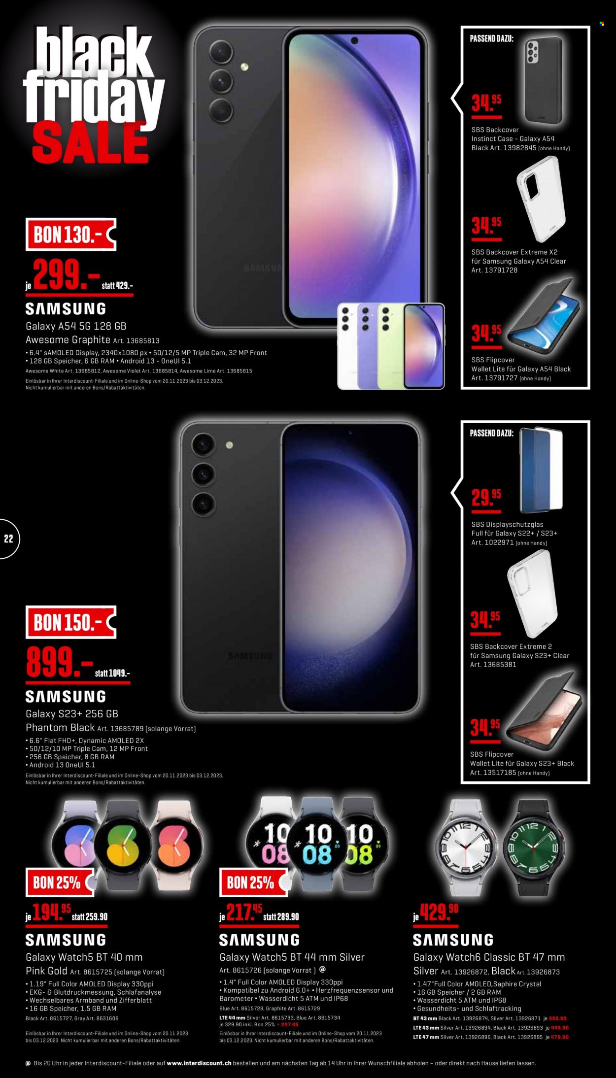 Volantino Interdiscount - 20.11.2023 - 26.11.2023. Pagina 22