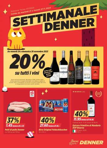 Volantino Denner - 21.11.2023 - 27.11.2023.