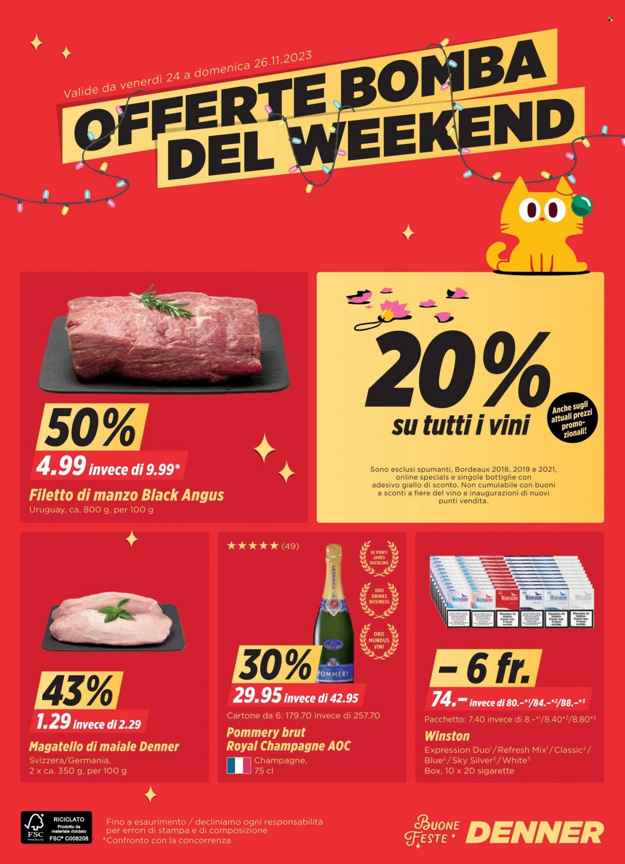 Volantino Denner - 21.11.2023 - 27.11.2023. Pagina 24