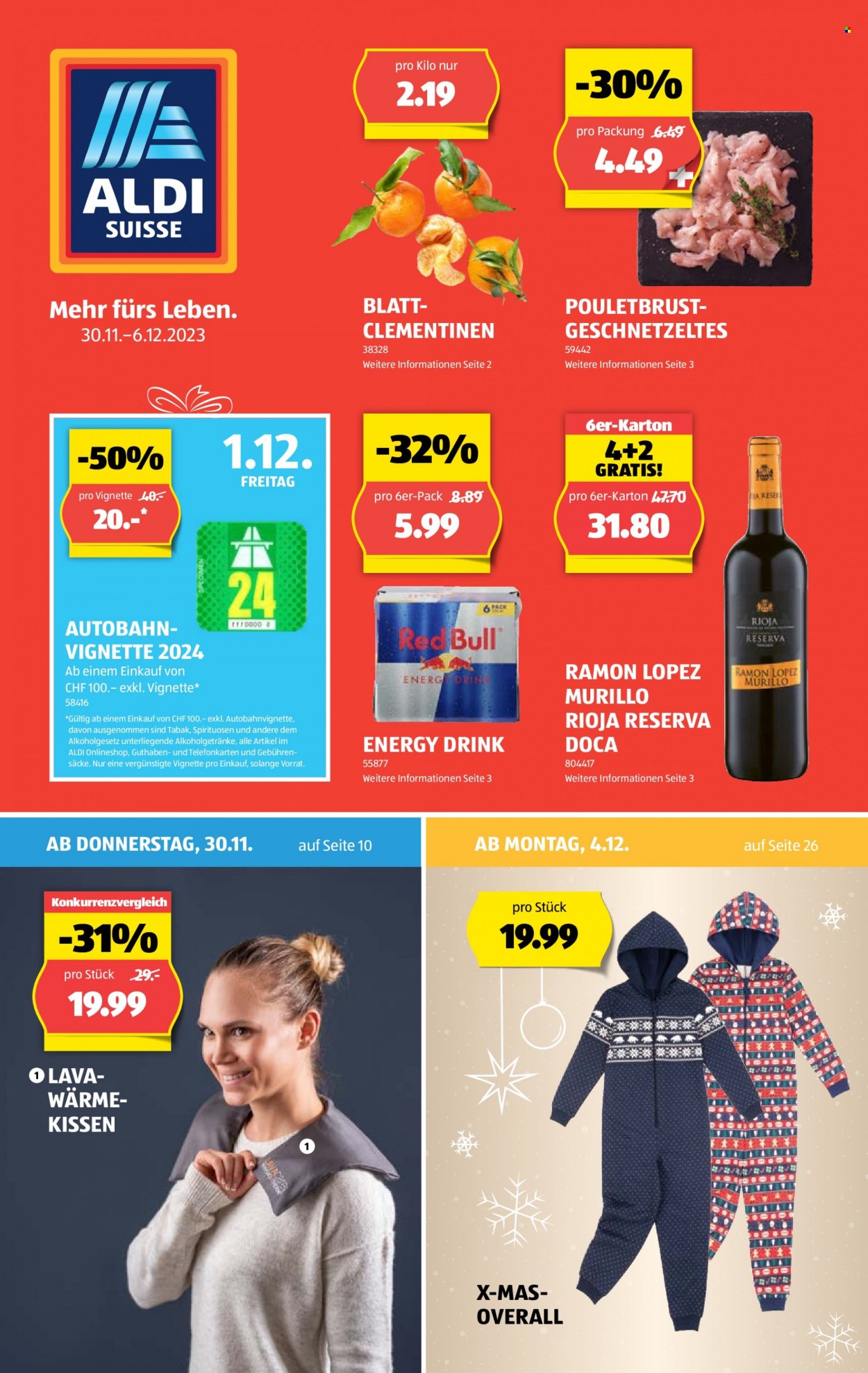 Volantino Aldi - 30.11.2023 - 6.12.2023. Pagina 1
