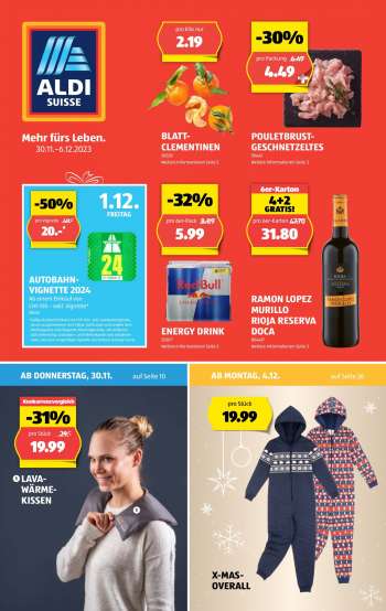 Volantino Aldi - 30.11.2023 - 6.12.2023.