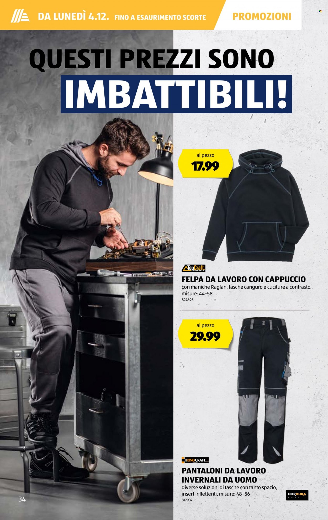 Volantino Aldi - 30.11.2023 - 6.12.2023. Pagina 34