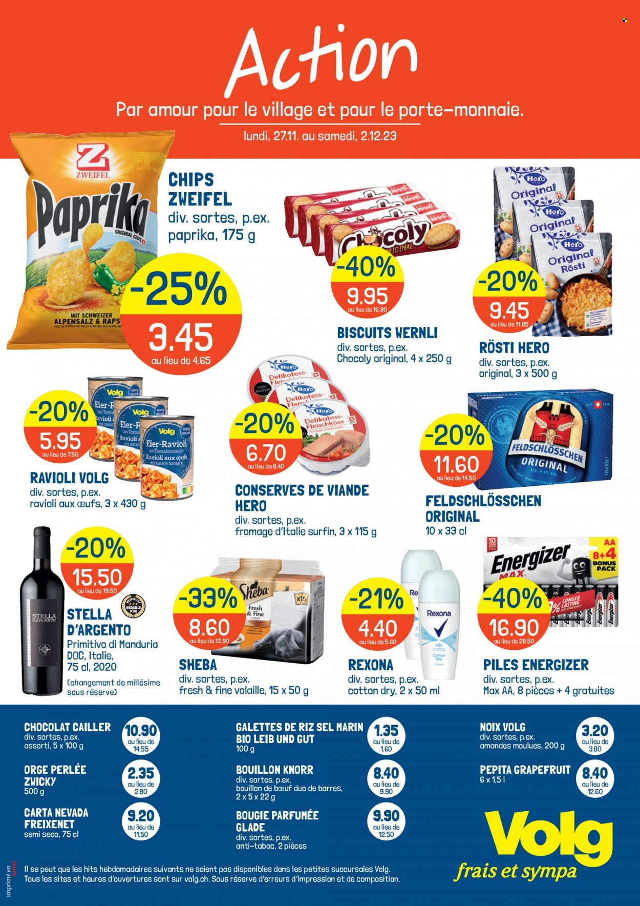 Volantino Volg - 27.11.2023 - 2.12.2023. Pagina 1