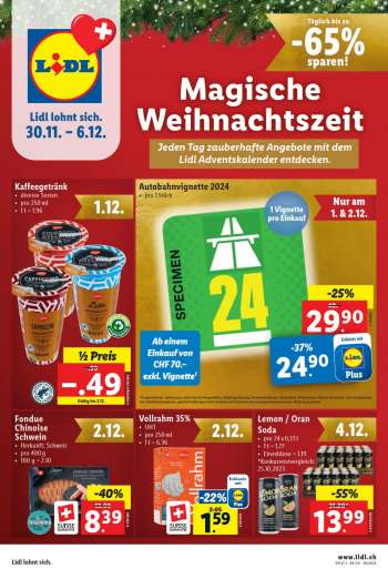 Prospekte Lidl - 30.11.2023 - 6.12.2023.