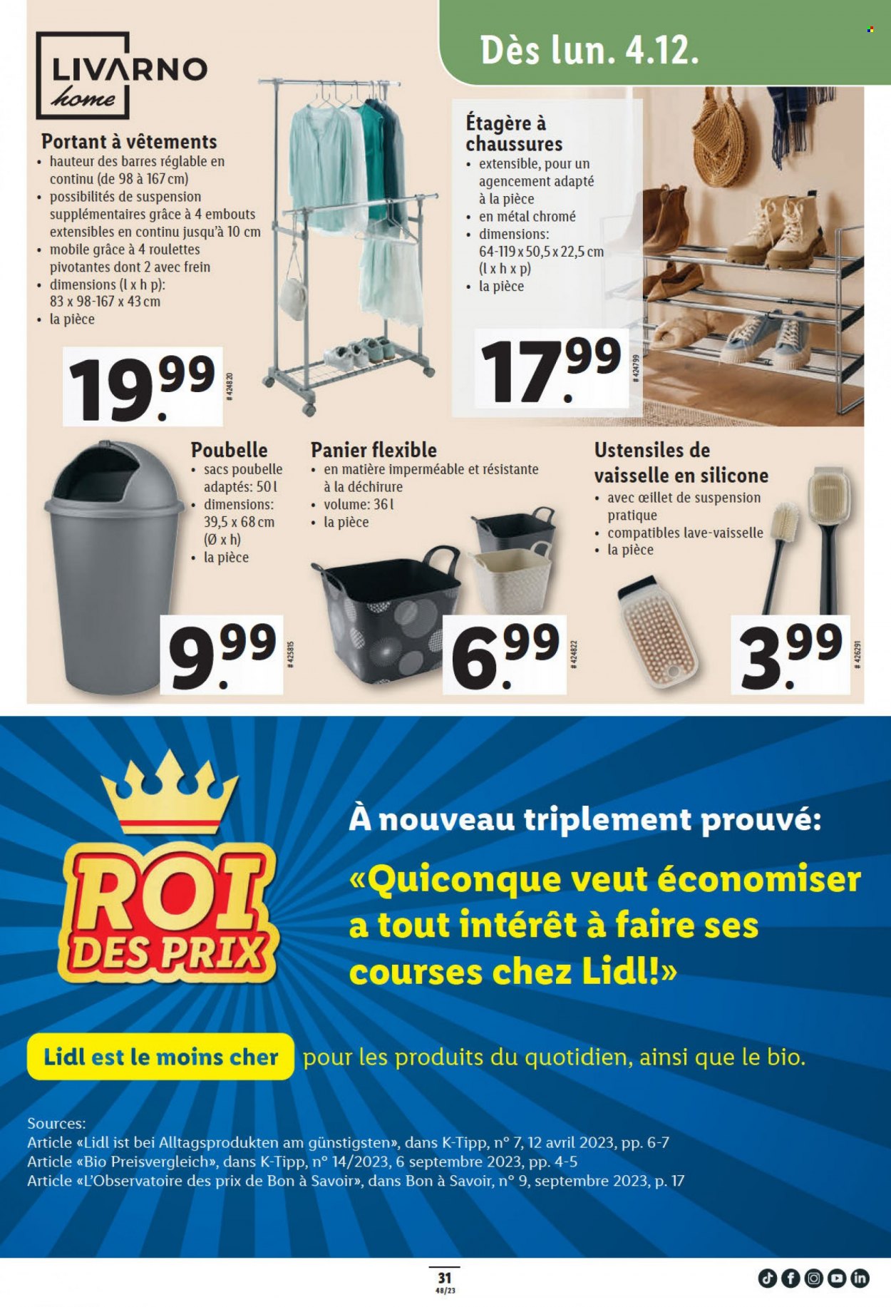 Volantino Lidl - 30.11.2023 - 6.12.2023. Pagina 31