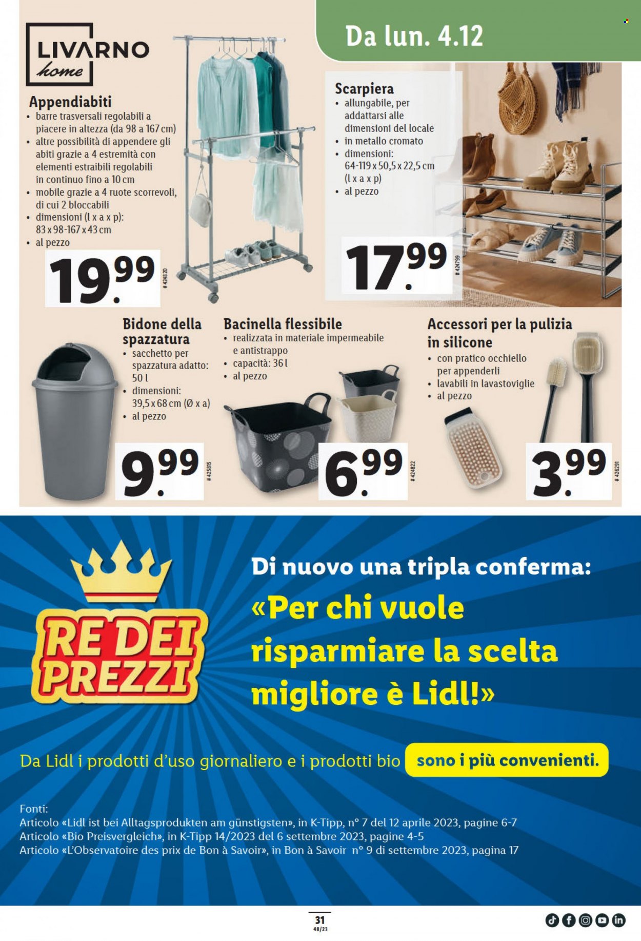 Volantino Lidl - 30.11.2023 - 6.12.2023. Pagina 31