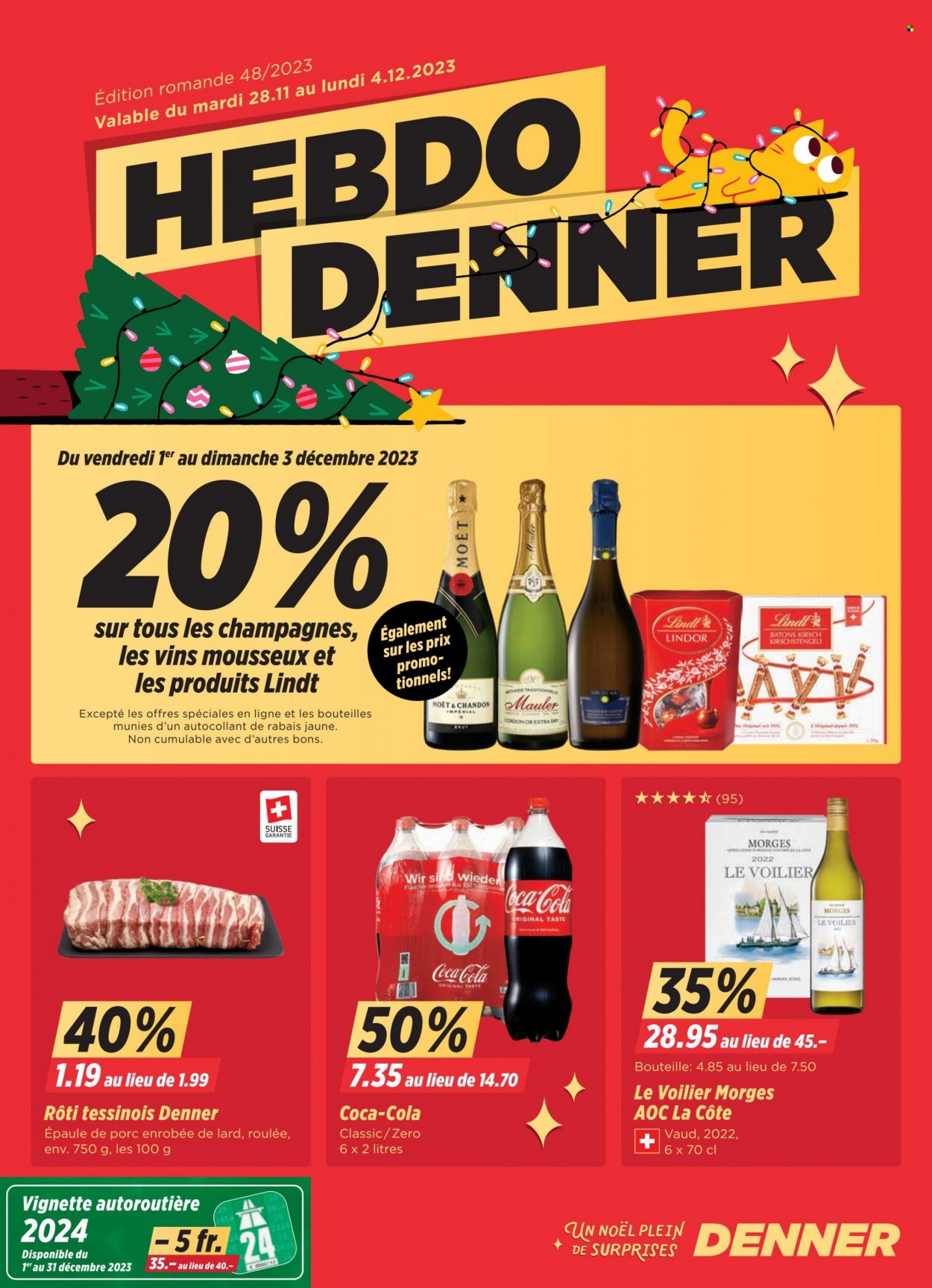 Volantino Denner - 28.11.2023 - 4.12.2023. Pagina 1
