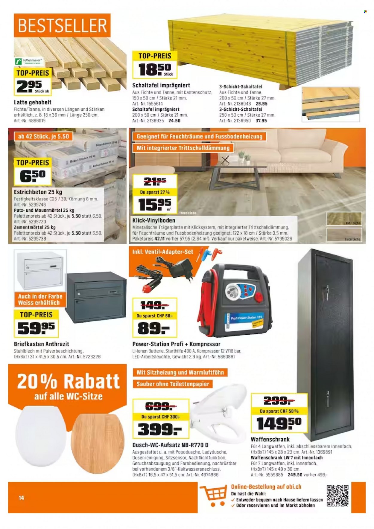 Volantino OBI - 27.11.2023 - 9.12.2023. Pagina 14