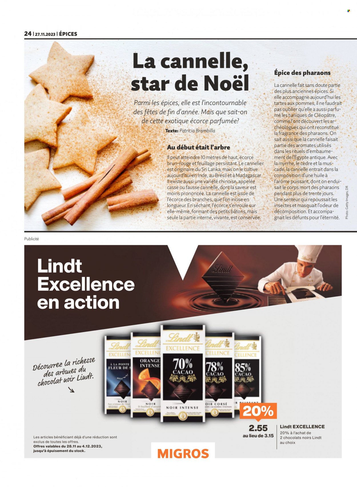 Volantino Migros - 27.11.2023 - 3.12.2023. Pagina 24