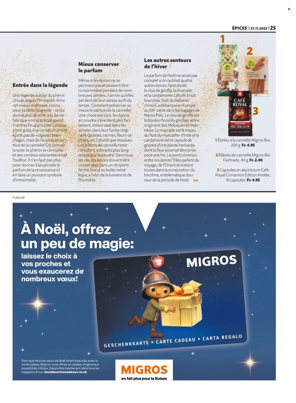 Volantino Migros - 27.11.2023 - 3.12.2023. Pagina 25