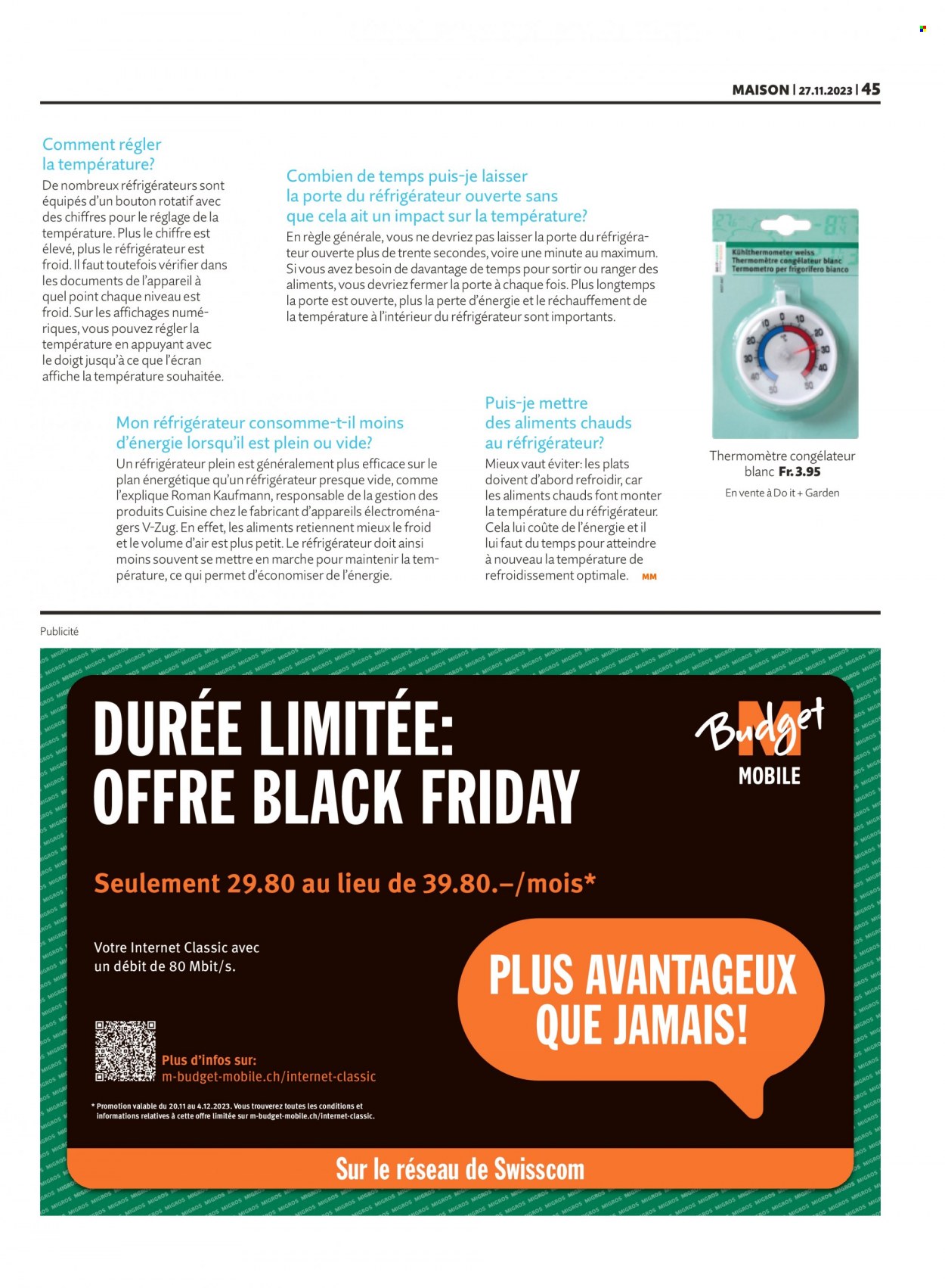 Volantino Migros - 27.11.2023 - 3.12.2023. Pagina 45