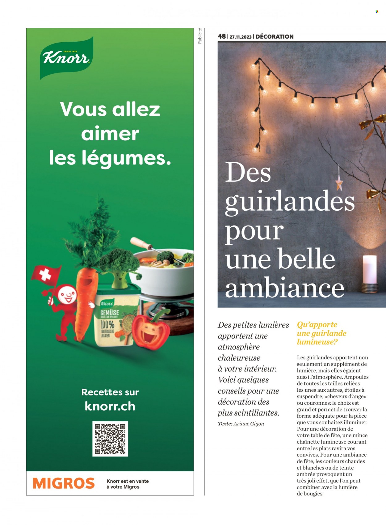 Volantino Migros - 27.11.2023 - 3.12.2023. Pagina 48