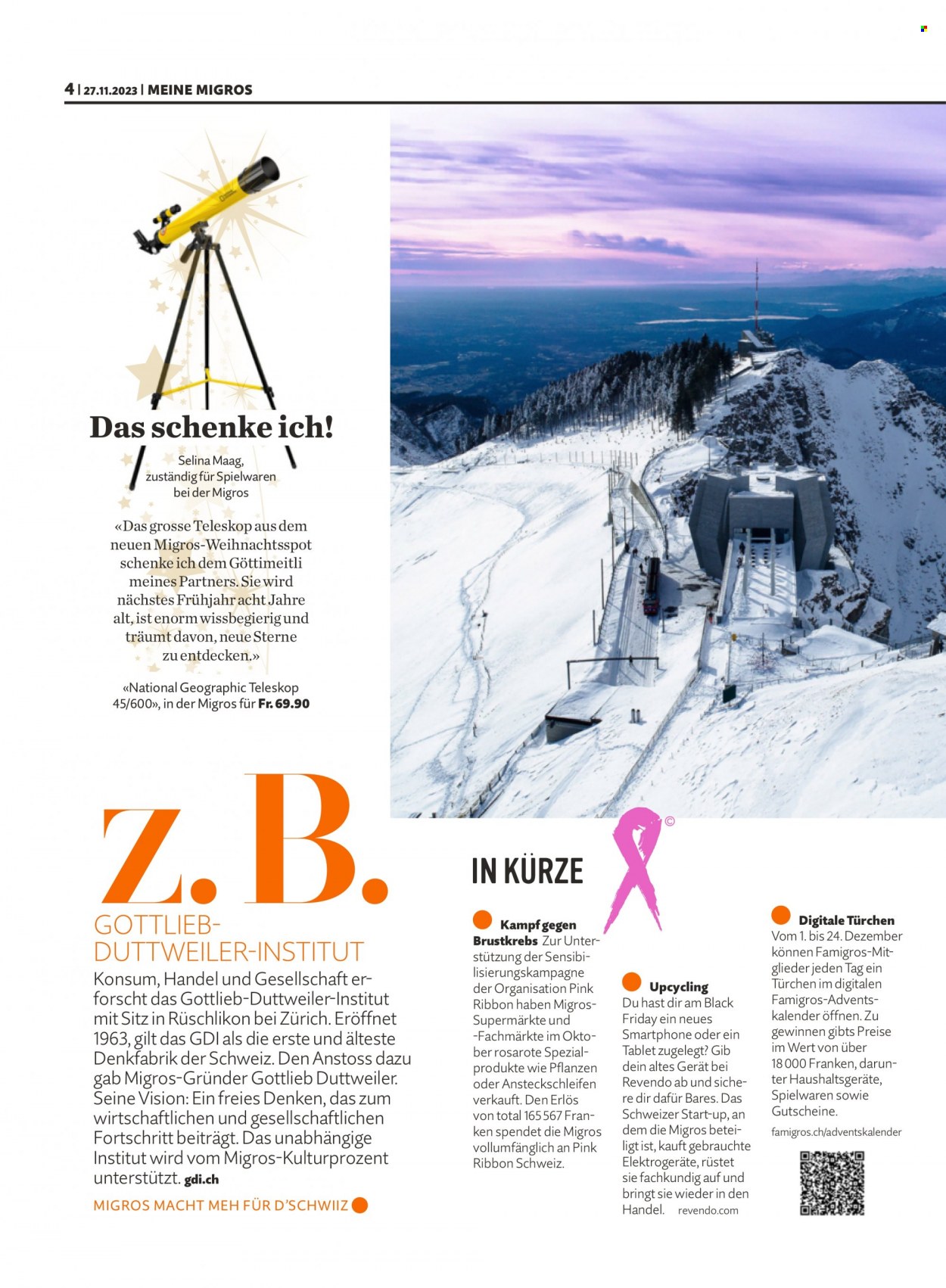 Volantino Migros - 27.11.2023 - 3.12.2023. Pagina 4