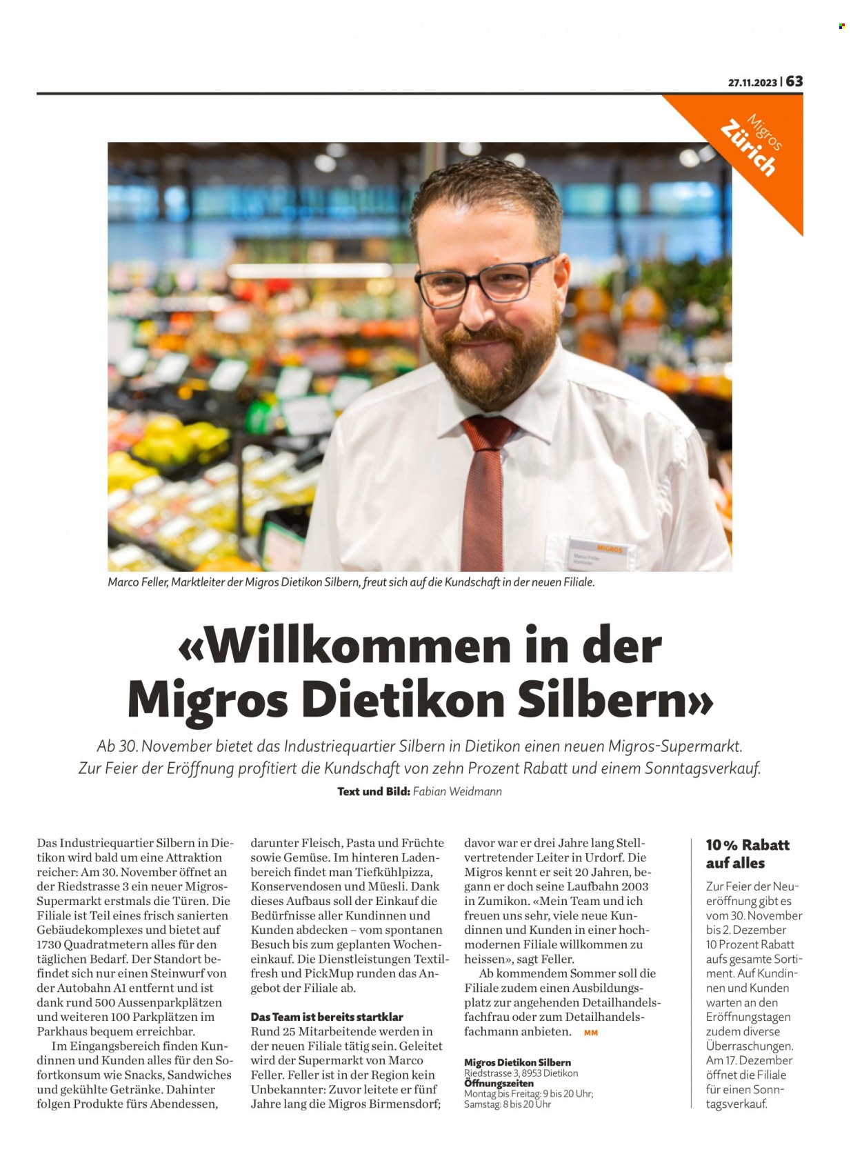 Volantino Migros - 27.11.2023 - 3.12.2023. Pagina 63
