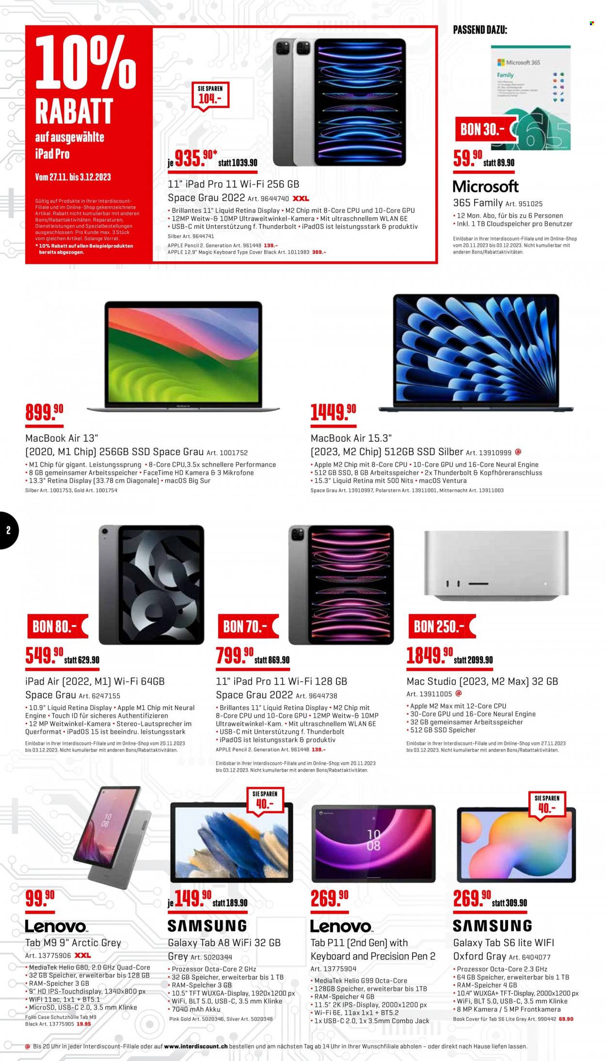 Catalogue Interdiscount - 27.11.2023 - 3.12.2023. Page 2