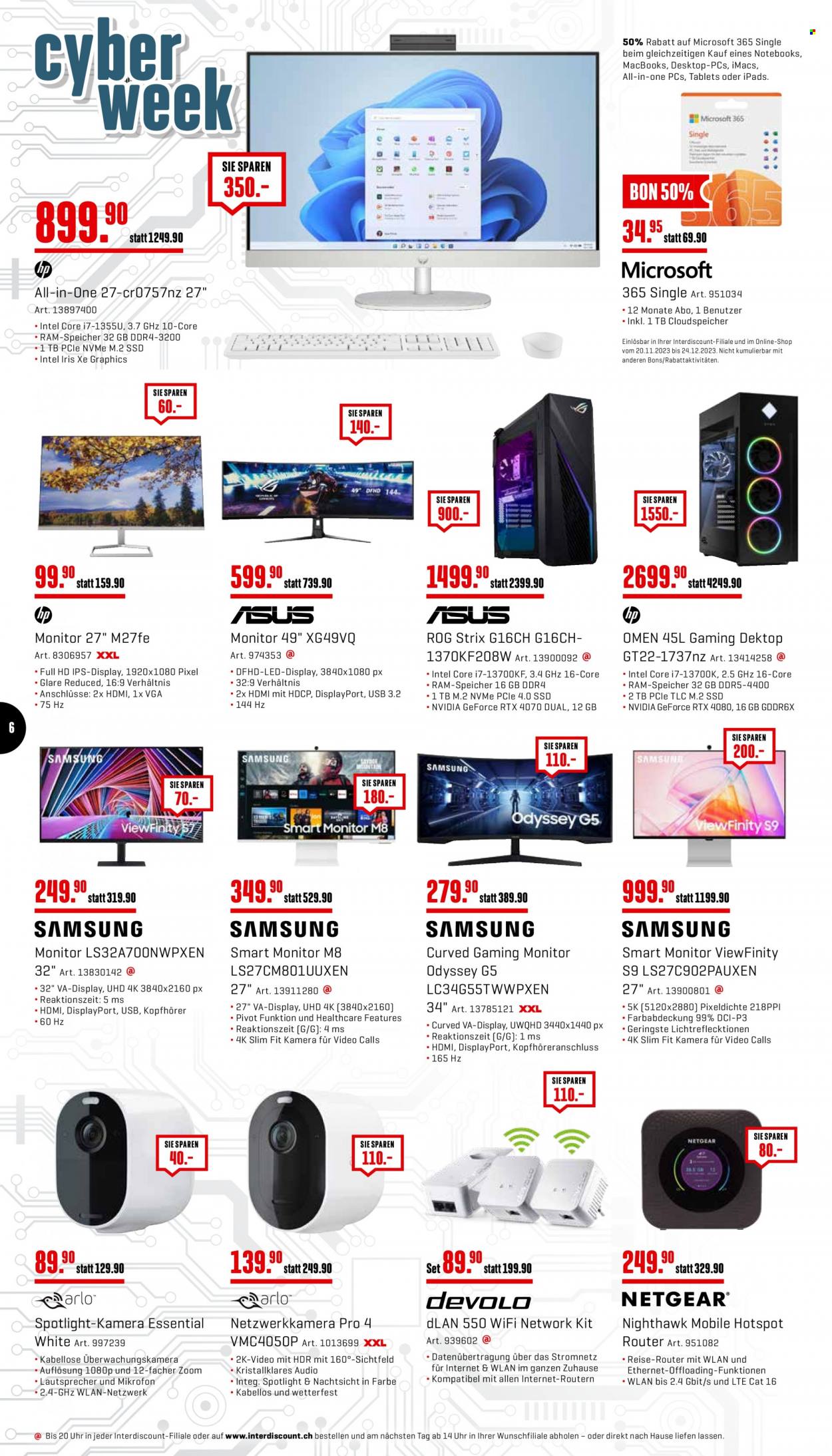 Catalogue Interdiscount - 27.11.2023 - 3.12.2023. Page 6