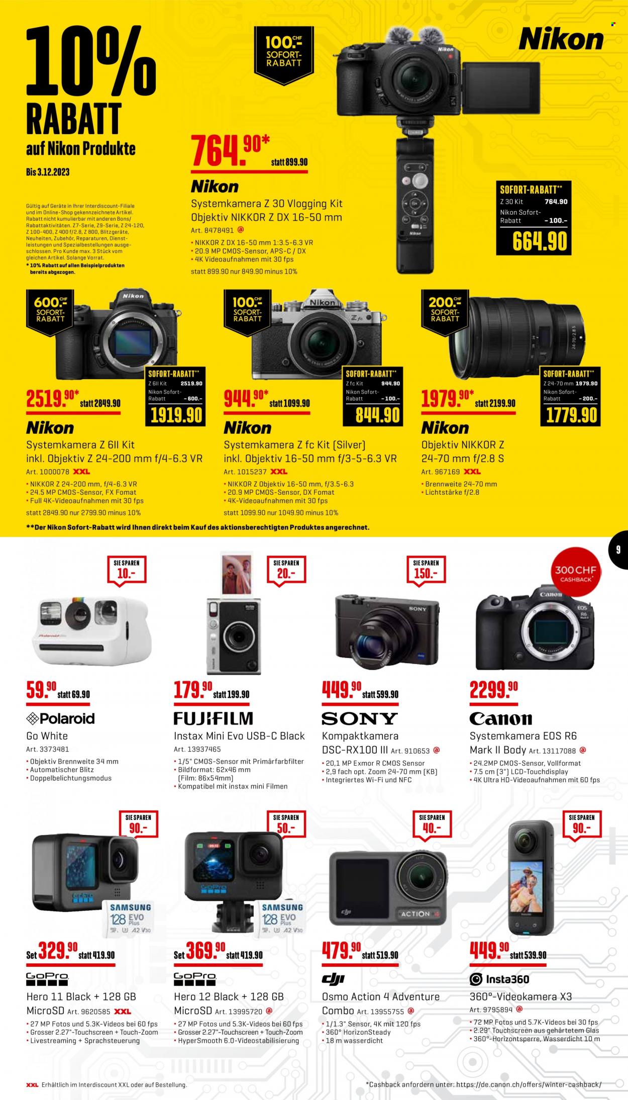 Catalogue Interdiscount - 27.11.2023 - 3.12.2023. Page 9