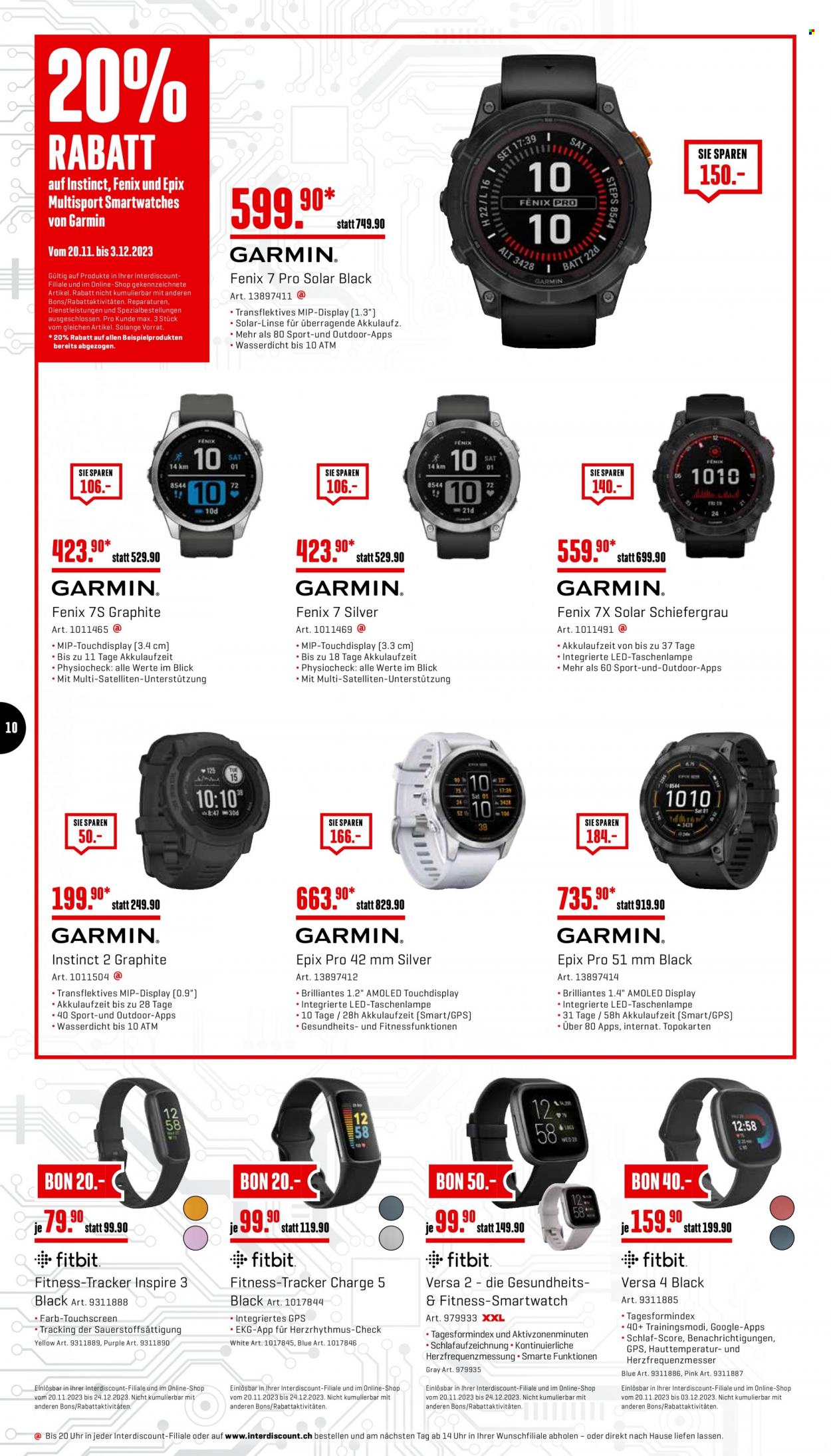 Catalogue Interdiscount - 27.11.2023 - 3.12.2023. Page 10