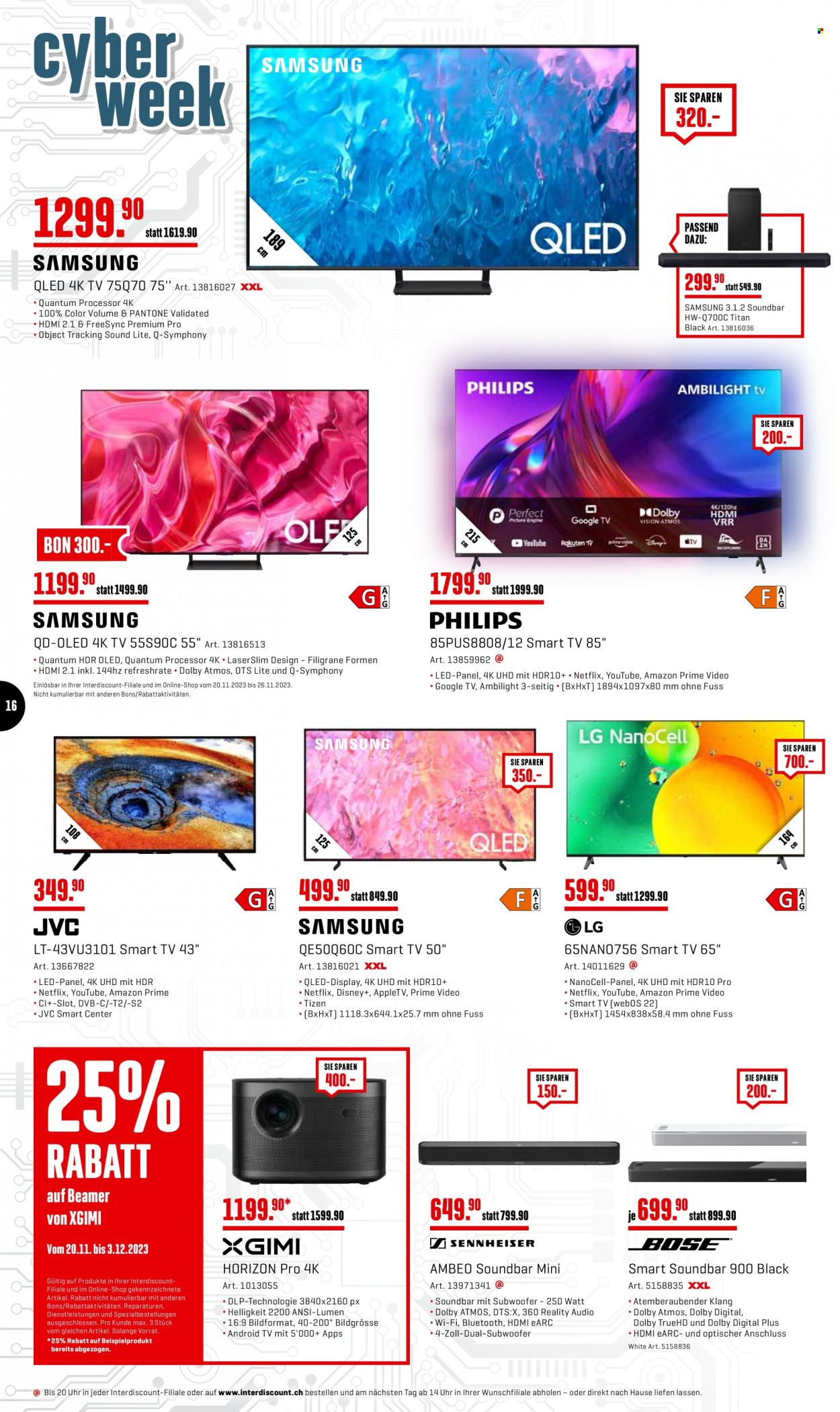 Catalogue Interdiscount - 27.11.2023 - 3.12.2023. Page 16