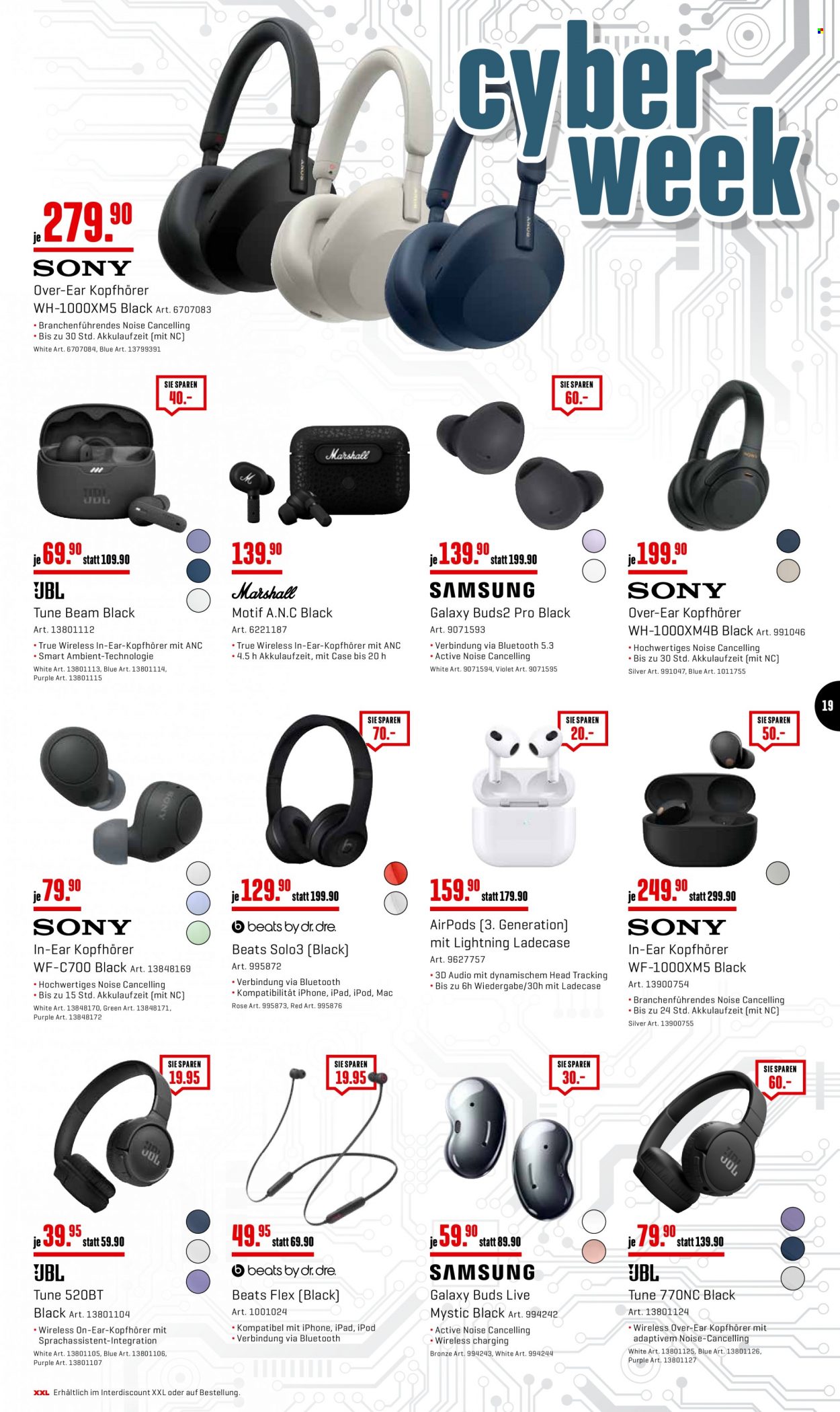Catalogue Interdiscount - 27.11.2023 - 3.12.2023. Page 19