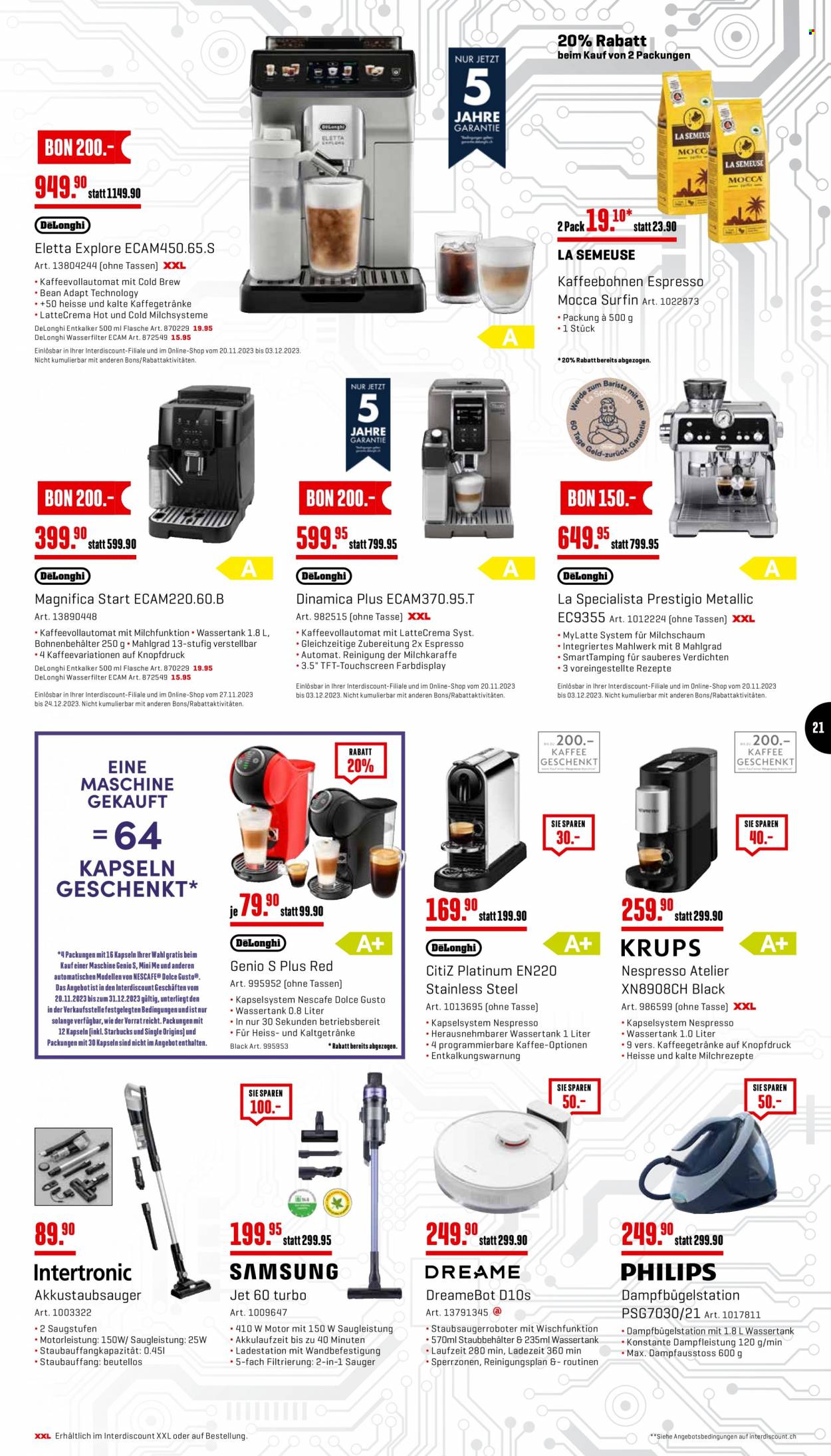 Catalogue Interdiscount - 27.11.2023 - 3.12.2023. Page 21