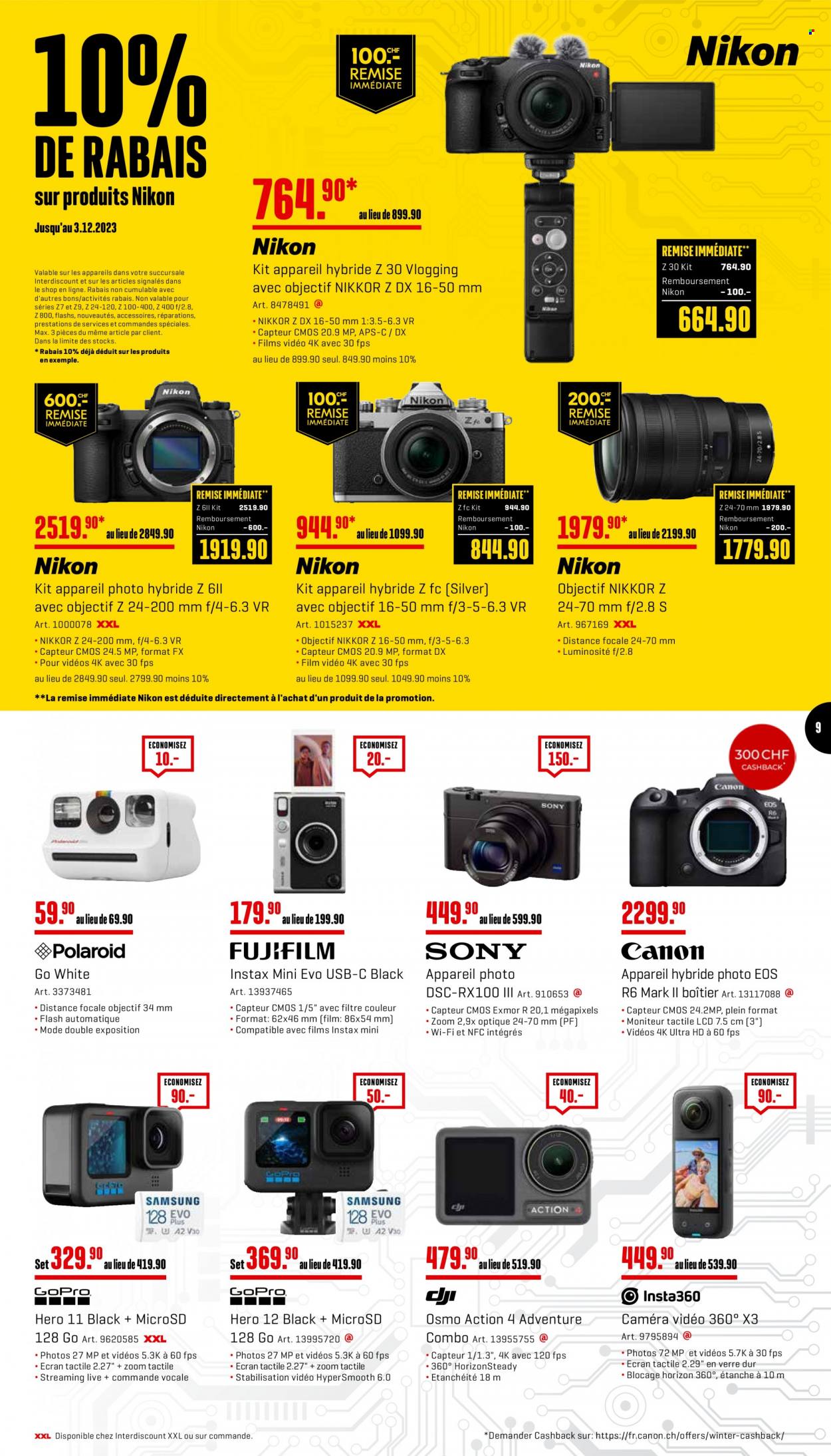 Catalogue Interdiscount - 27.11.2023 - 3.12.2023. Page 9