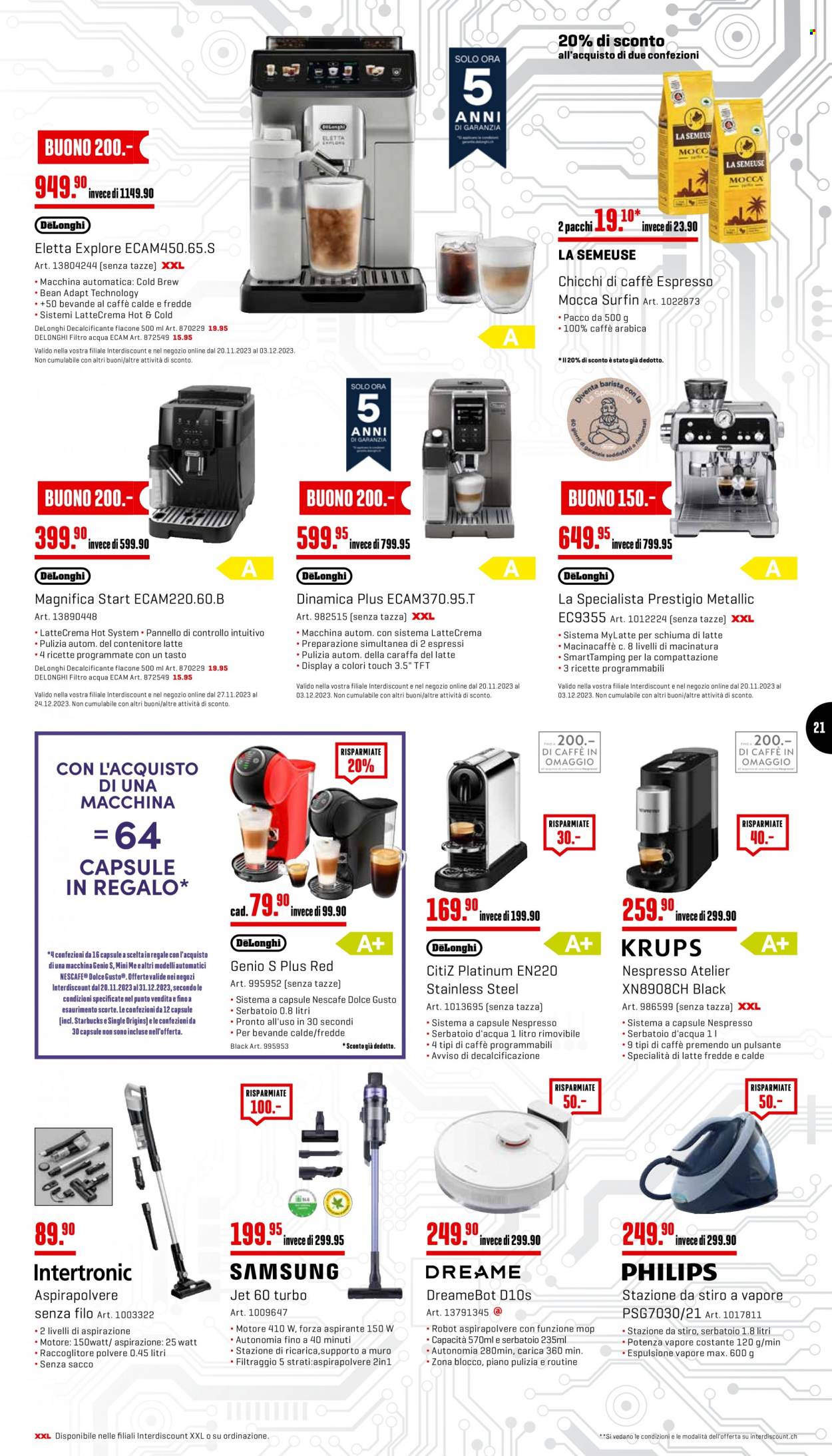 Volantino Interdiscount - 27.11.2023 - 3.12.2023. Pagina 21