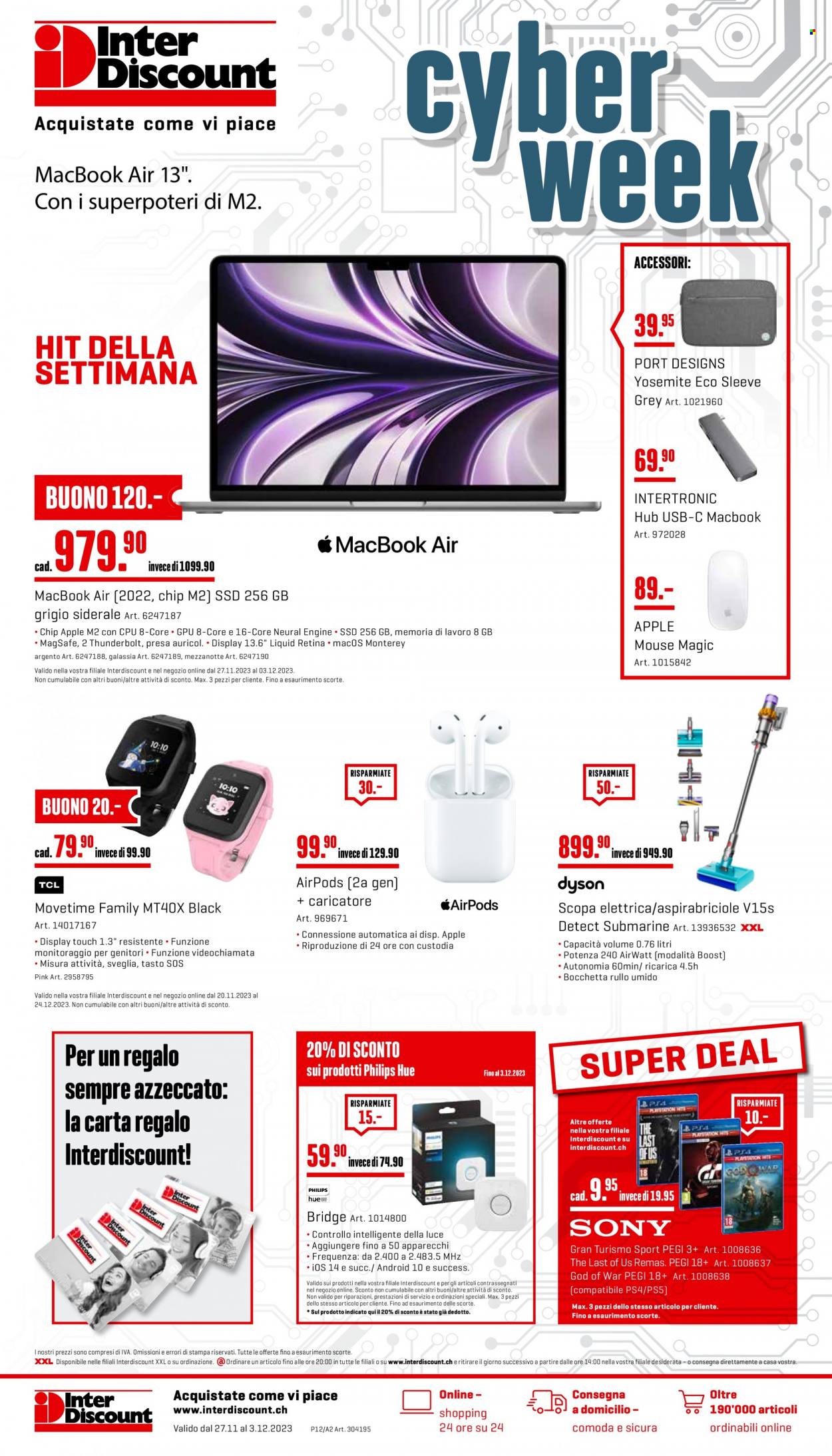 Volantino Interdiscount - 27.11.2023 - 3.12.2023. Pagina 24