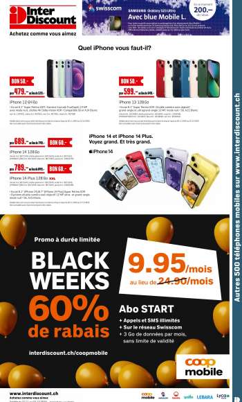Catalogue Interdiscount - 27.11.2023 - 3.12.2023.