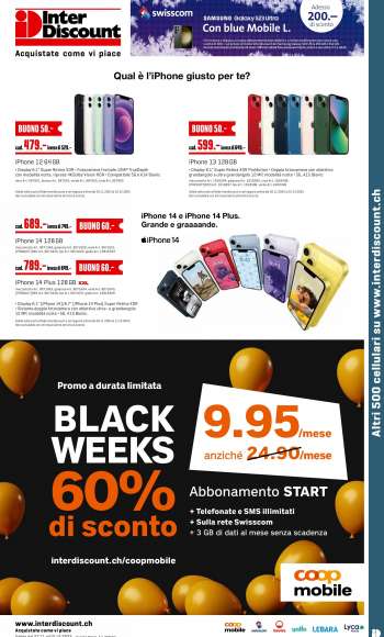 Volantino Interdiscount - 27.11.2023 - 3.12.2023.
