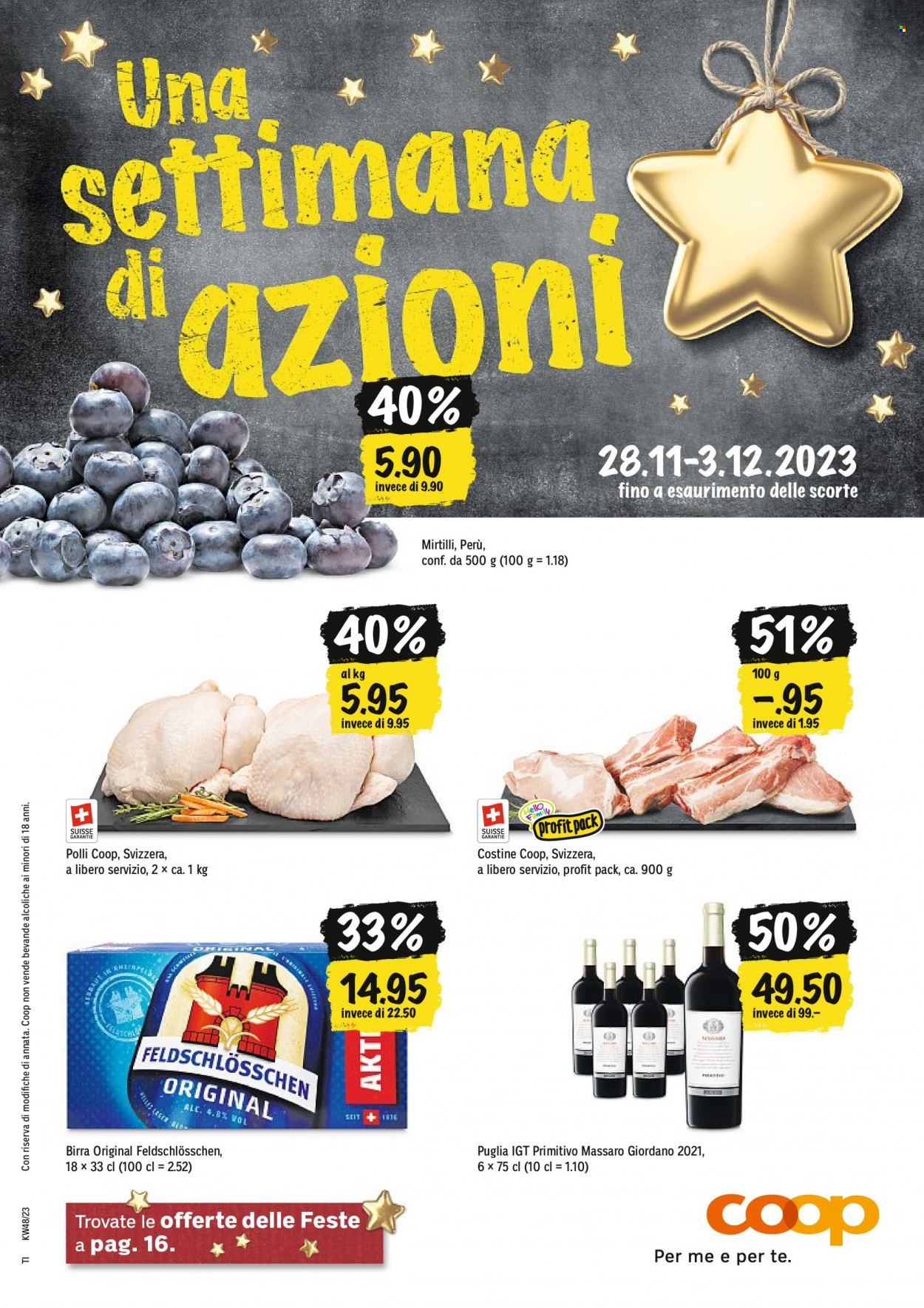 Volantino Coop - 28.11.2023 - 3.12.2023. Pagina 1