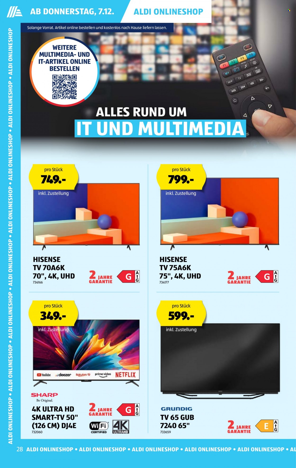 Volantino Aldi - 7.12.2023 - 13.12.2023. Pagina 28