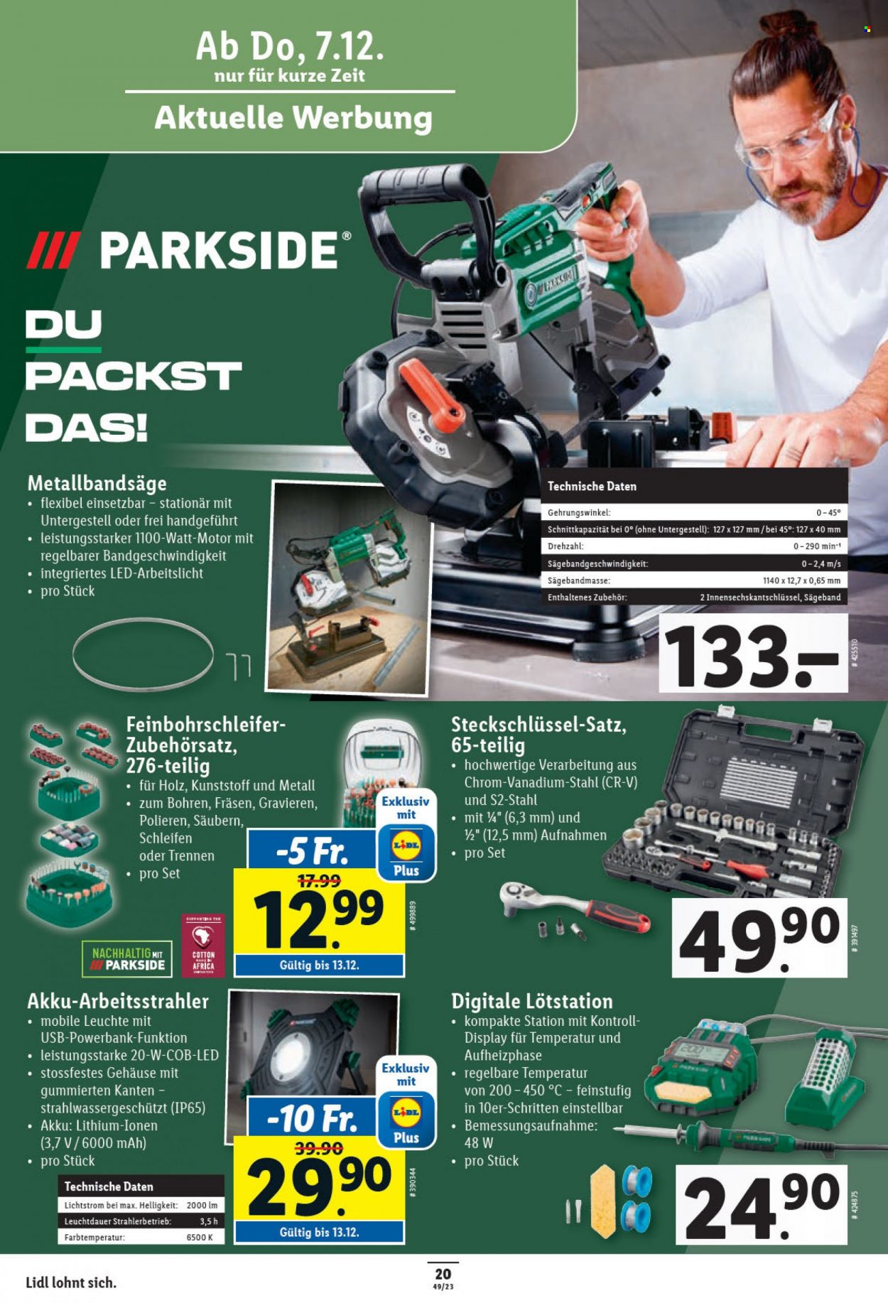 Volantino Lidl - 7.12.2023 - 13.12.2023. Pagina 20