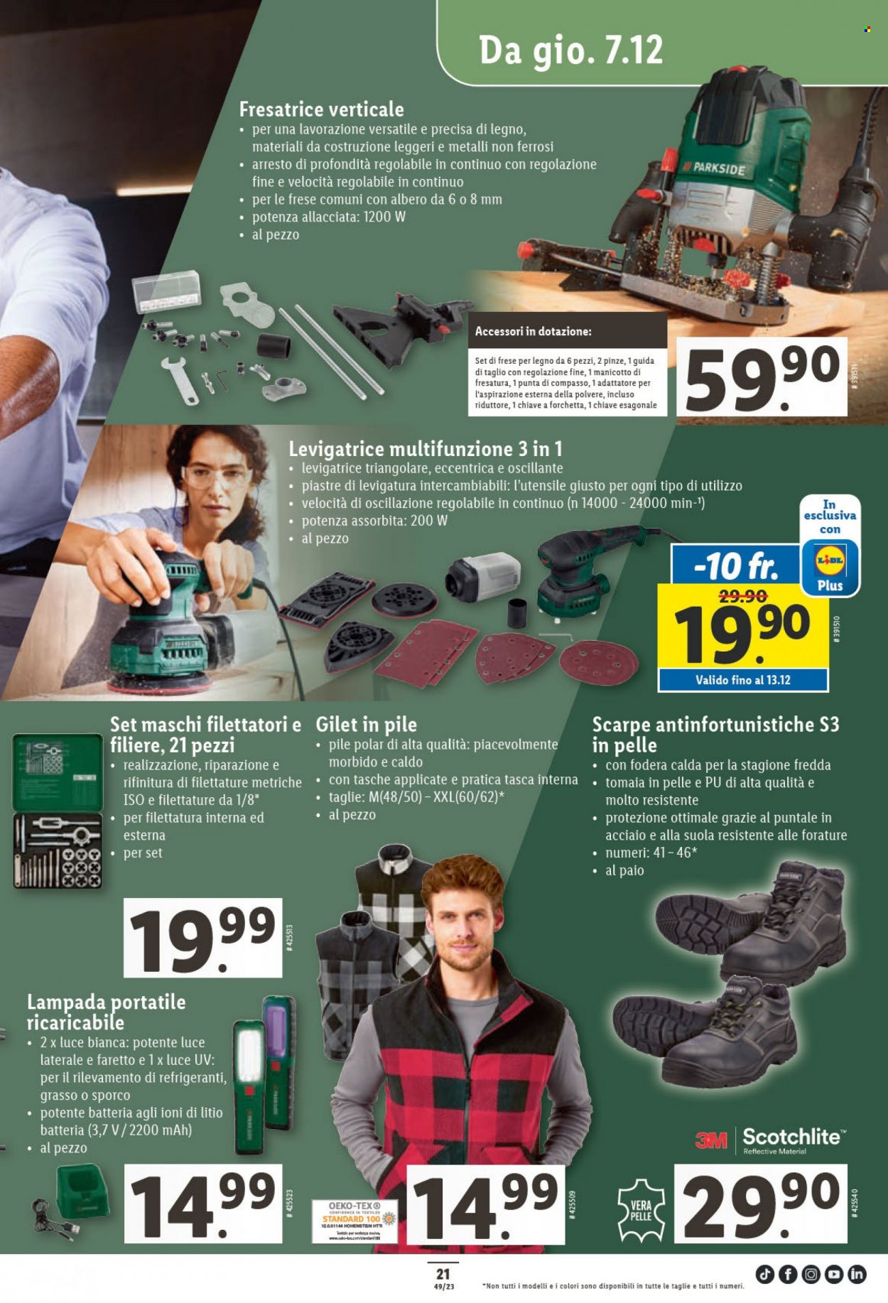 Volantino Lidl - 7.12.2023 - 13.12.2023. Pagina 21