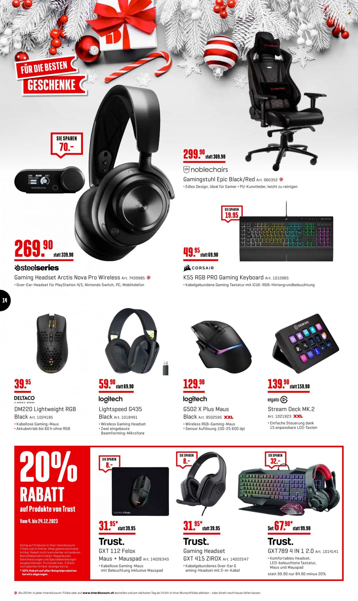 Volantino Interdiscount - 4.12.2023 - 24.12.2023. Pagina 14