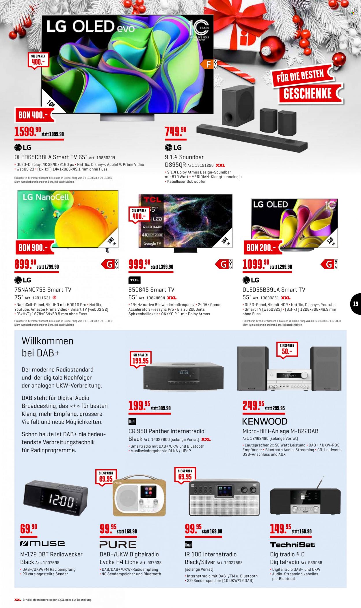 Volantino Interdiscount - 4.12.2023 - 24.12.2023. Pagina 19
