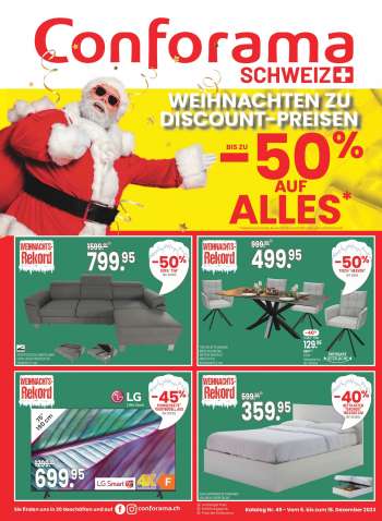 Catalogue Conforama - 5.12.2023 - 18.12.2023.