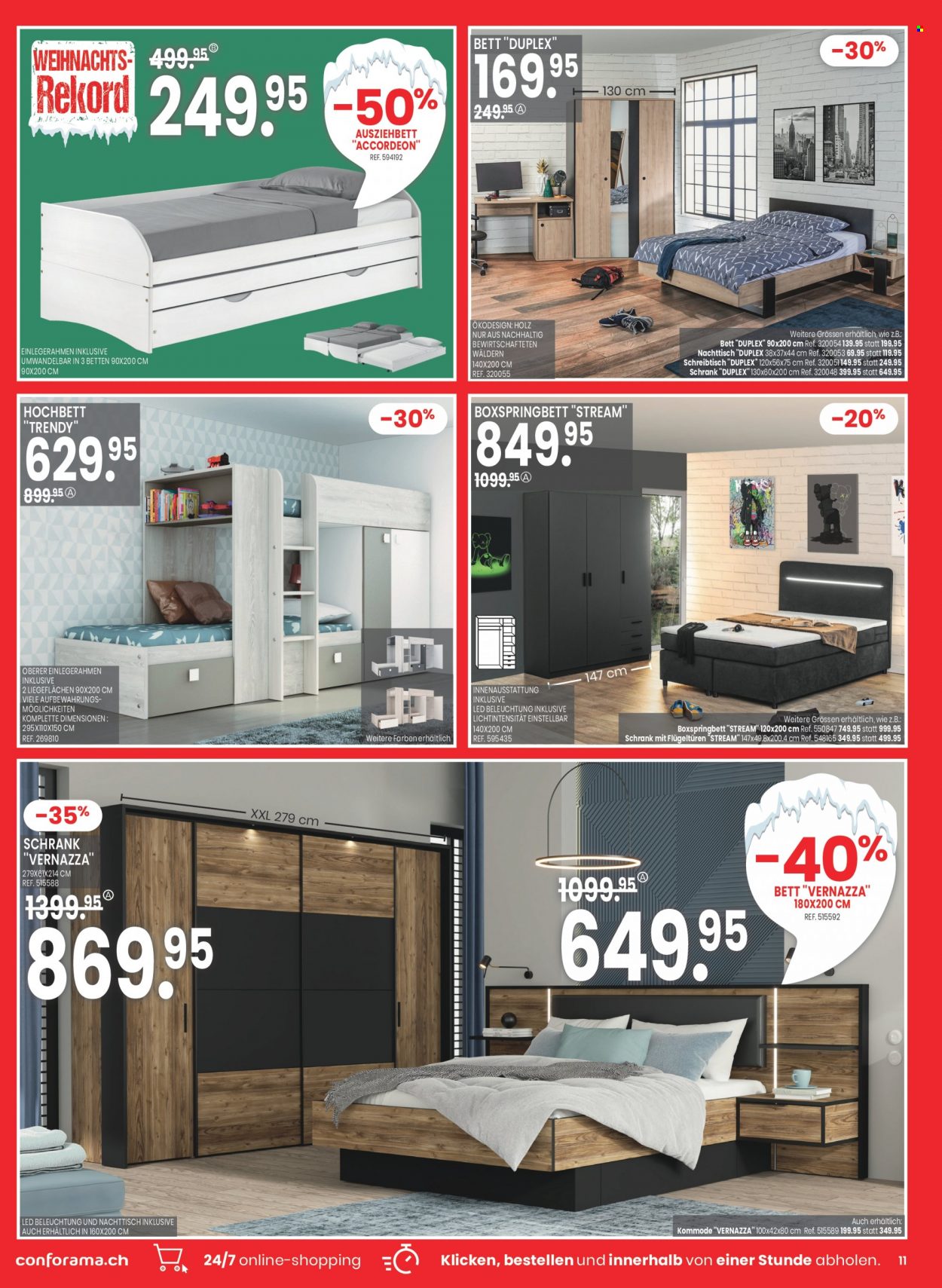 Prospekt Conforama - 5.12.2023 - 18.12.2023. Seite 11