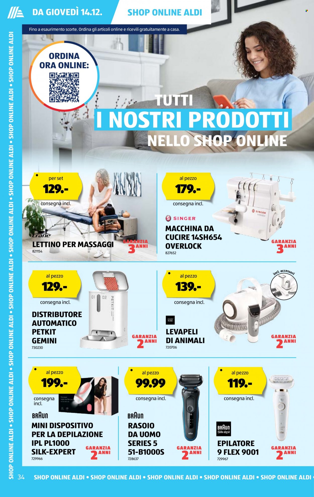 Volantino Aldi - 14.12.2023 - 20.12.2023. Pagina 34