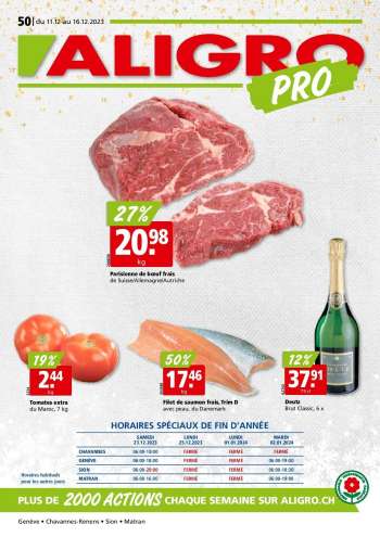 Volantino ALIGRO - 11.12.2023 - 16.12.2023.
