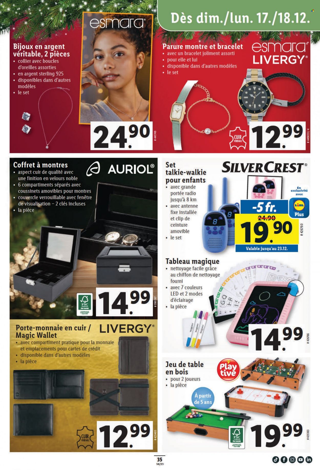 Volantino Lidl - 14.12.2023 - 20.12.2023. Pagina 35