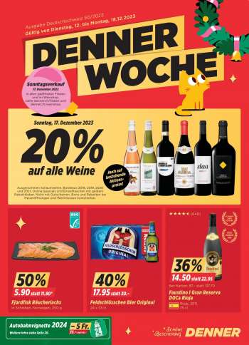 Catalogue Denner - 12.12.2023 - 18.12.2023.