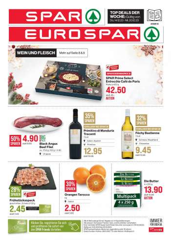 Prospekte SPAR - 14.12.2023 - 20.12.2023.