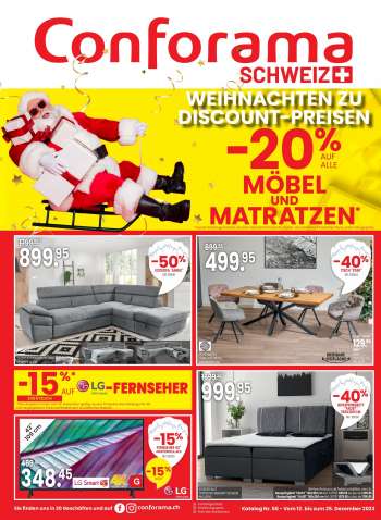 Catalogue Conforama - 12.12.2023 - 25.12.2023.